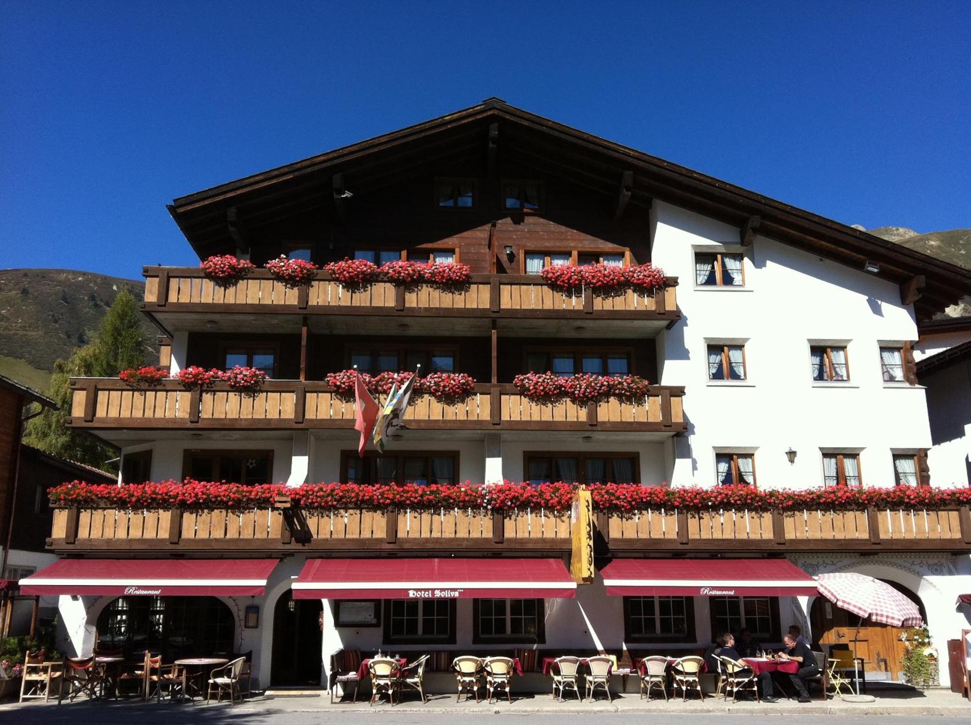 Hotel Soliva Sedrun Exterior foto